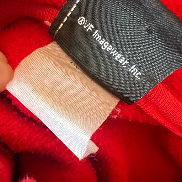 Vintage Y2K Harley Davidson Lace Neck Hoodie Sweatshirt Womens Size Small 2000 - Picture 7 of 8